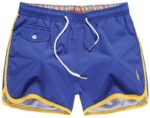 ראלף לורן-RALPH LAUREN SHORT WOMEN'S - Navy Blue & Yellow