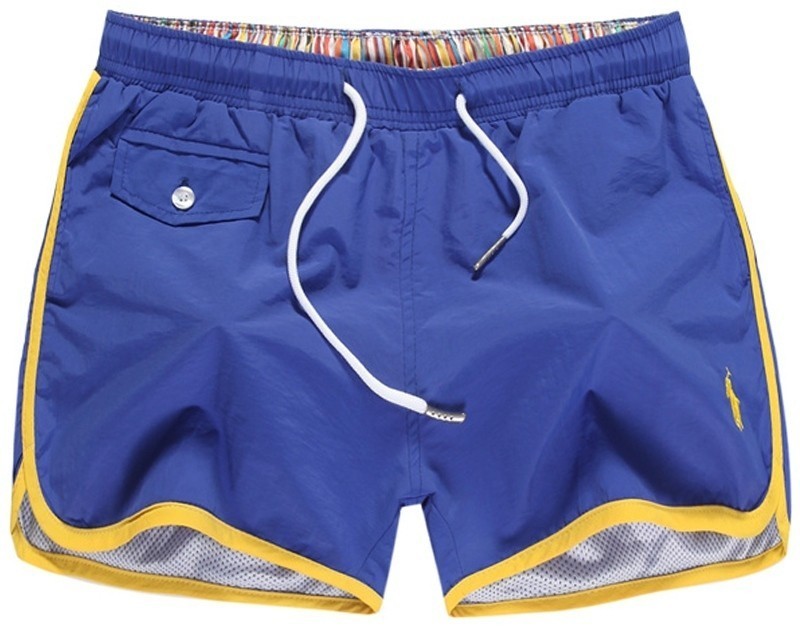 ראלף לורן-RALPH LAUREN SHORT WOMEN'S - Navy Blue & Yellow