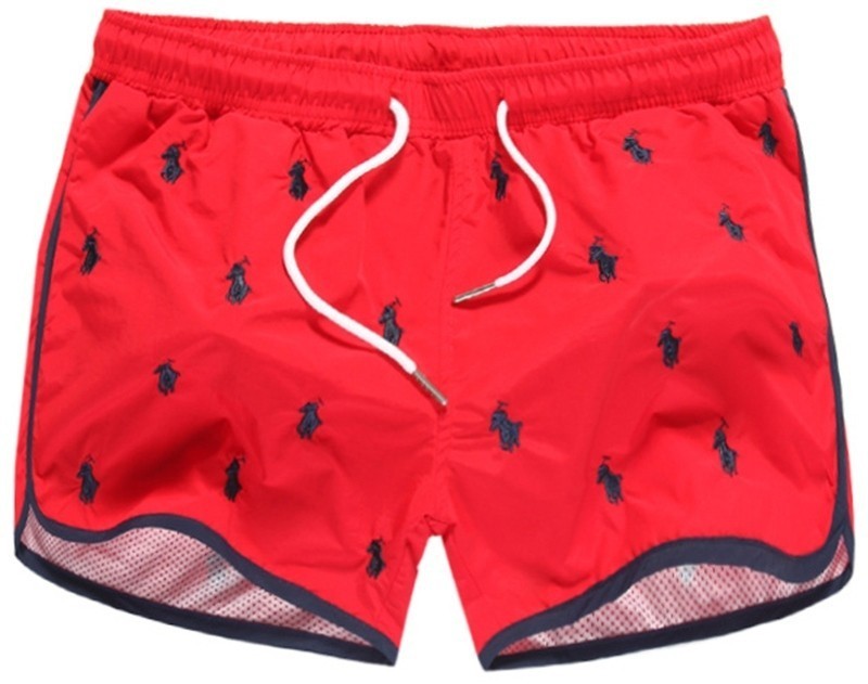 ראלף לורן-RALPH LAUREN SHORT WOMEN'S - Red & Navy Blue