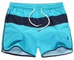 ראלף לורן-RALPH LAUREN SHORT WOMEN'S - Sky Blue & Black