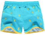 ראלף לורן-RALPH LAUREN SHORT WOMEN'S - Turquoise & Yellow