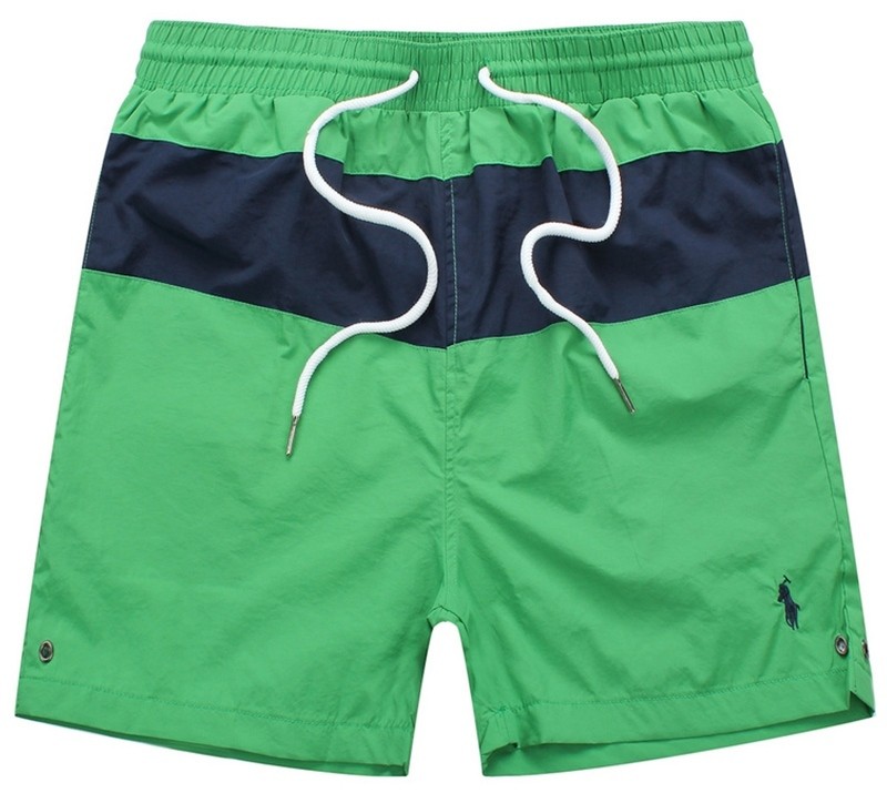 ראלף לורן-RALPH LAUREN SWIM BEACH SHORT MEN'S - Emerald & Midnight Express