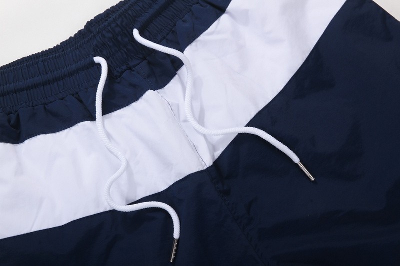 ראלף לורן-RALPH LAUREN SWIM BEACH SHORT MEN'S - Navy Blue & White