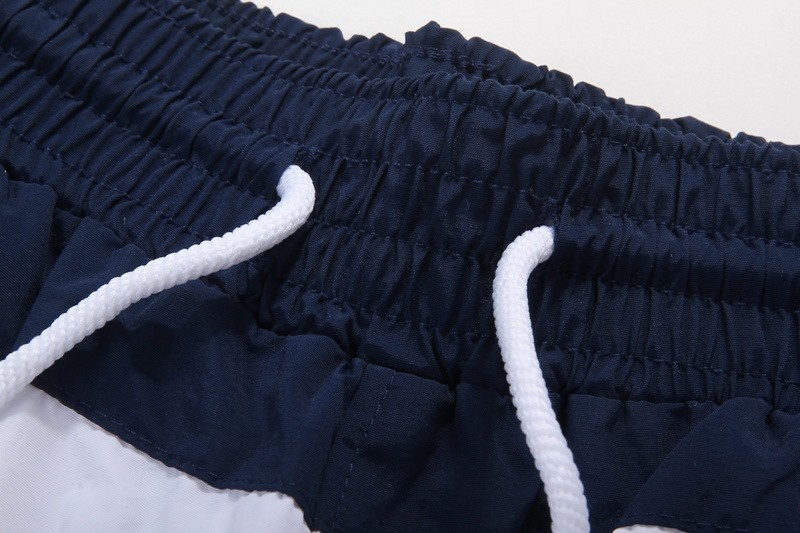 ראלף לורן-RALPH LAUREN SWIM BEACH SHORT MEN'S - Navy Blue & White