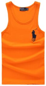 ראלף לורן-RALPH LAUREN VEST MEN - ORG & NAVE LOGO