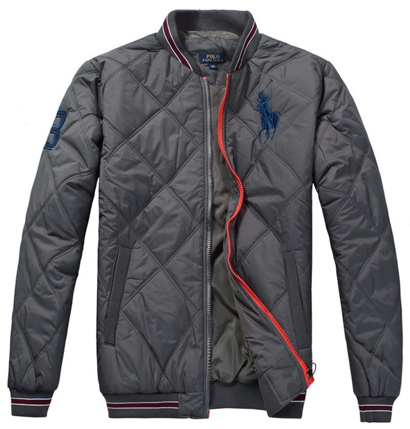 ראלף לורן-RALPH LAUREN COAT MEN'S - Bright Grey