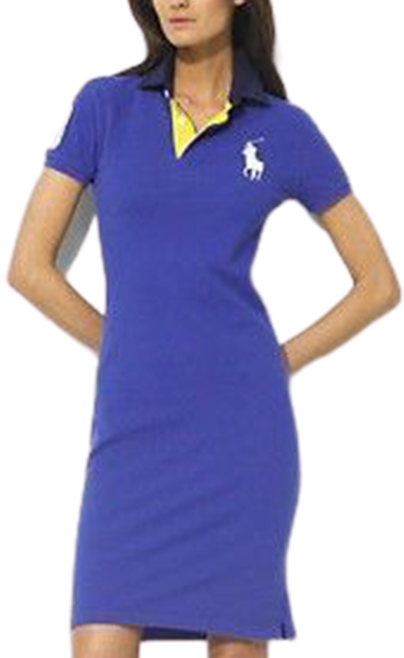 ראלף לורן-RALPH LAUREN DRESS WOMEN'S - Blue