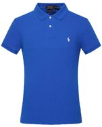 ראלף לורן-RALPH LAUREN POLO TSHIRT SHORT MEN'S - Blue