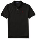 ראלף לורן-RALPH LAUREN POLO TSHIRT SHORT MEN'S - Bokara Grey