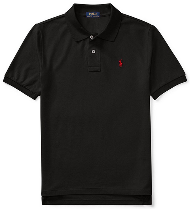 ראלף לורן-RALPH LAUREN POLO TSHIRT SHORT MEN'S - Bokara Grey