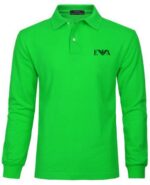 ארמני- ARMANI POLO LONG MEN'S - Malachite