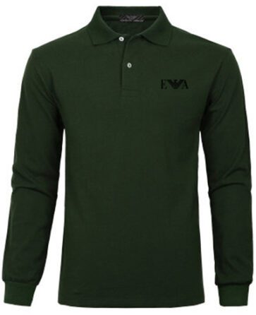 ארמני- ARMANI POLO LONG MEN'S - Pine Tree