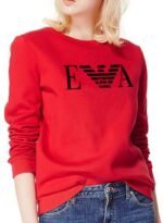 ארמני- ARMANI SWETER WOMEN LONG - Red