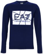 ארמני- ARMANI TSHIRT LONG MEN'S -Navy Blue