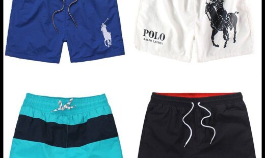 RALPH LAUREN SWIM BEACH SHORT MEN'S – Bahama Blue (10)