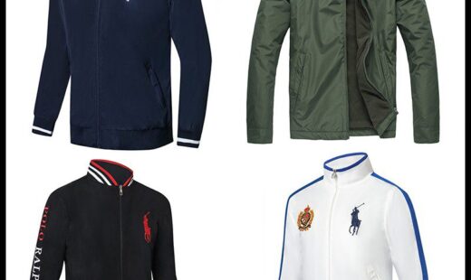 ראלף לורן-RALPH LAUREN POLO JACKET MEN – NAVY BLUE & WHITE