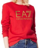 ארמני- ARMANI SWETER WOMEN LONG - Venetian Red