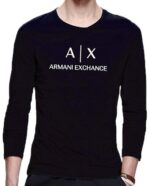 ארמני- ARMANI TSHIRT LONG MEN'S - Black