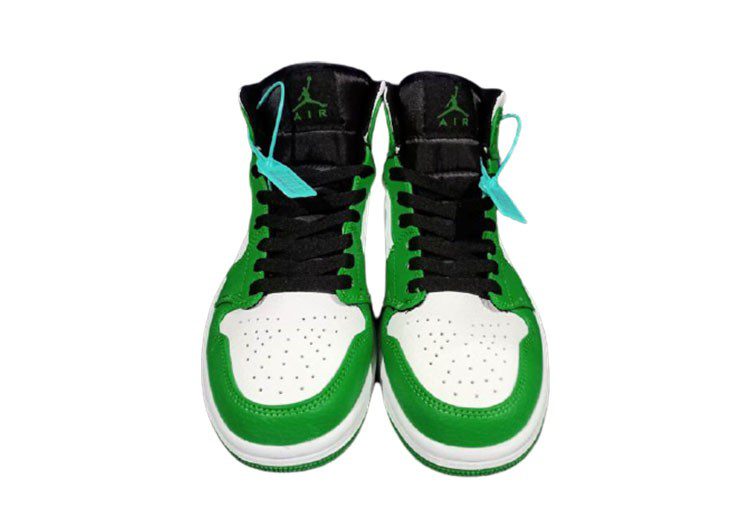 NIKE AIR MAX JORDAN HIGH – Black Forest Green & White (1)