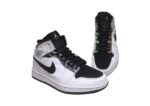 נעלי נייק-NIKE AIR MAX JORDAN HIGH - Black Russian & White