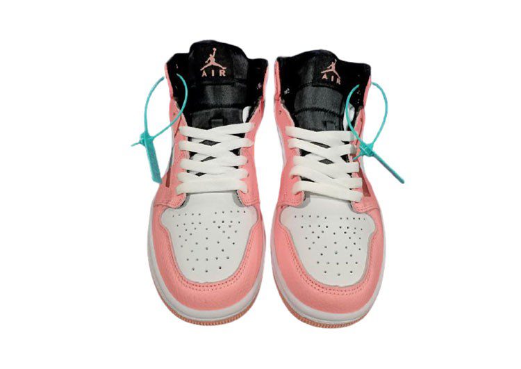 NIKE AIR MAX JORDAN HIGH – Black Sweet Pink & White (1)