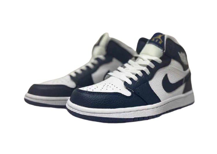 נעלי נייק-NIKE AIR MAX JORDAN HIGH - Gainsboro & Midnight