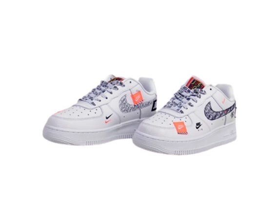 נעלי נייק -Nike Air Force 1 LOW TITAN WHITE-SALMON
