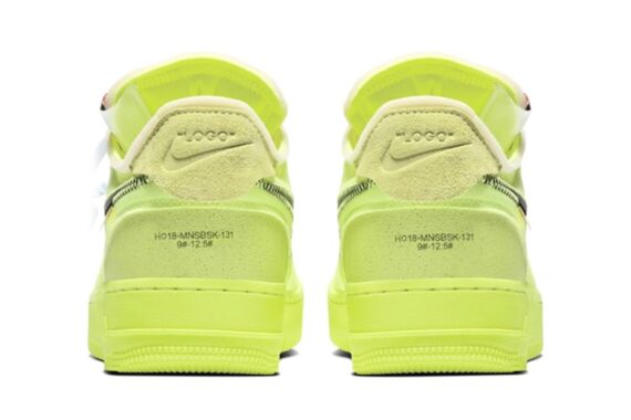 נעלי נייק-Nike Air Force 1 Low Black Yellow