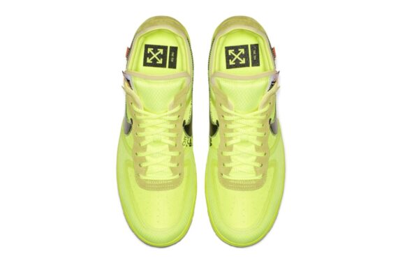 נעלי נייק-Nike Air Force 1 Low Black Yellow