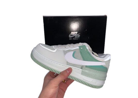 נעלי נייק -Nike Air Force 1 Low SILVER CHALICE-CADET BLUE