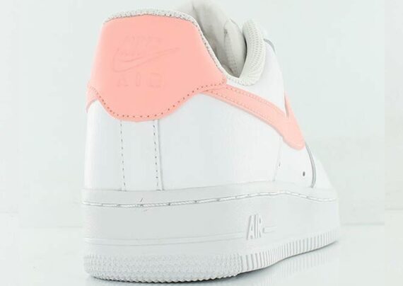נעלי נייק-NIKE AIR FORCE 1 WHITE PINK