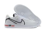נעלי נייק -Nike Air Force 1 Low - Ghost & Black Logo