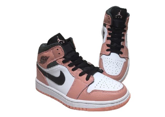 נעלי נייק אייר ג'ורדן גבוהות 1 צבע אפרסק-Nike Air Jordan 1 High