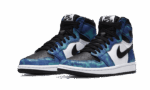 נעלי נייק אייר ג'ורדן גבוהות 1 צבע כחול טאי דאי-Nike Air Jordan 1 High