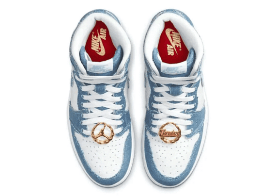 נעלי נייק-Nike Air Jordan 1 High OG Denim W