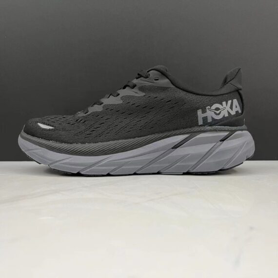 נעלי הוקה-HOKA ONE ONE Clifton 8 Carbon Grey
