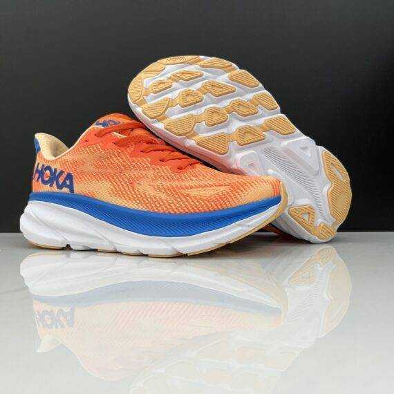 נעלי הוקה-HOKA ONE ONE Clifton 9 White ange
