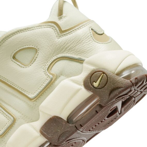 נייק אפטמפו סניקרס לגברים NIKE AIR MORE UPTEMPO '96 CREAM BROWN