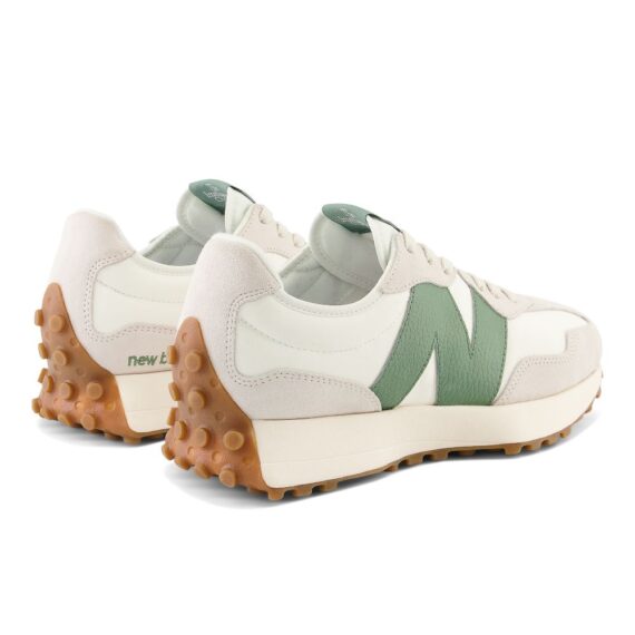סניקרס ניו באלאנס NEW BALANCE 327 WHITE GREEN
