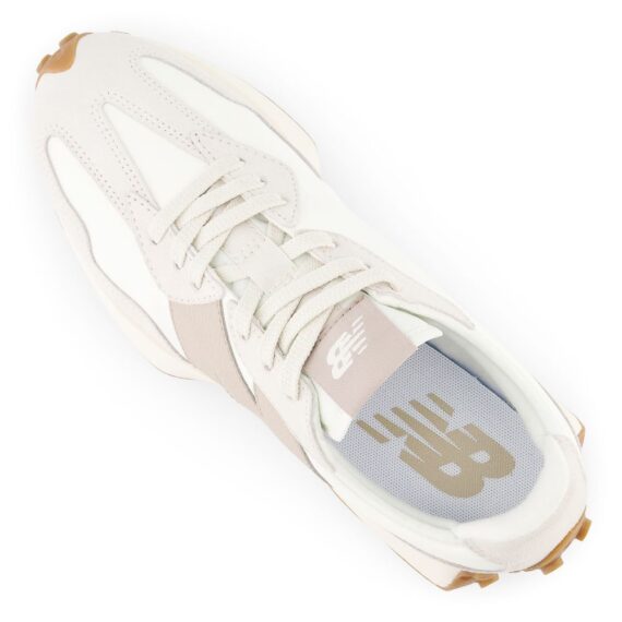 סניקרס ניו באלאנס NEW BALANCE 327 WHITE BROWN