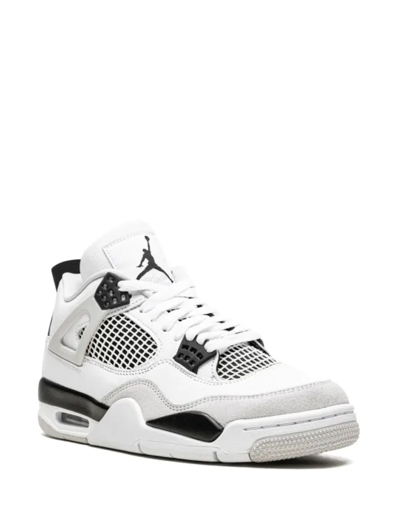 NIKE Air Jordan 4 Retro “Military Black” sneakers