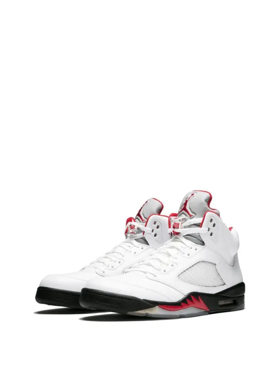 NIKE Air Jordan 5 Retro "Fire Red 2013" sneakers
