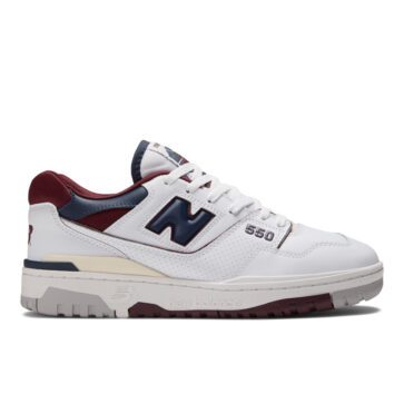 סניקרס ניו באלאנס NEW BALANCE 550 RED & WHITE