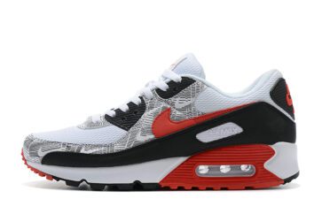 NIKE AIR MAX 90 NEW STYLE MIX WHITE AND RED