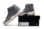 NIKE Air Jordan 11 Retro Premium 'Grey Suede'