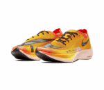 Nike ZoomX Vaporfly Next% 2 Shoes Gold Black Pollen DO2408 Men's מידה 13 NO LID