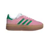 אדידס גאזל- ADIDAS GAZELLE BOLD SHOES Pink/Green