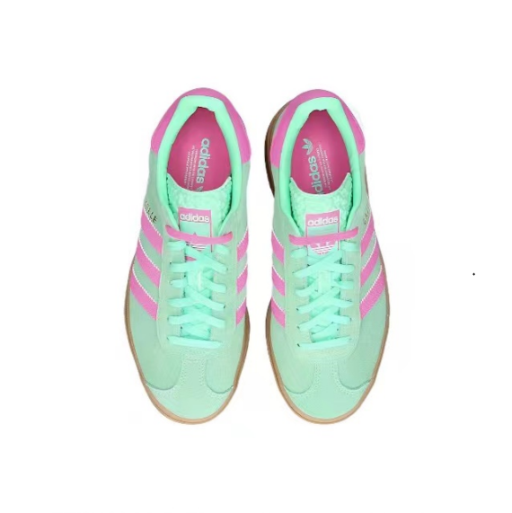 אדידס גאזל- ADIDAS GAZELLE BOLD SHOES Green/Pink