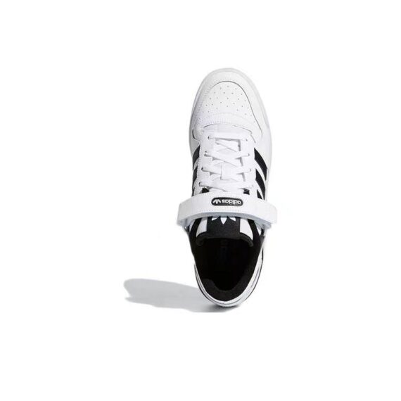 אדידס פורום - ADIDAS FORUM Low White/Black SNEAKERS