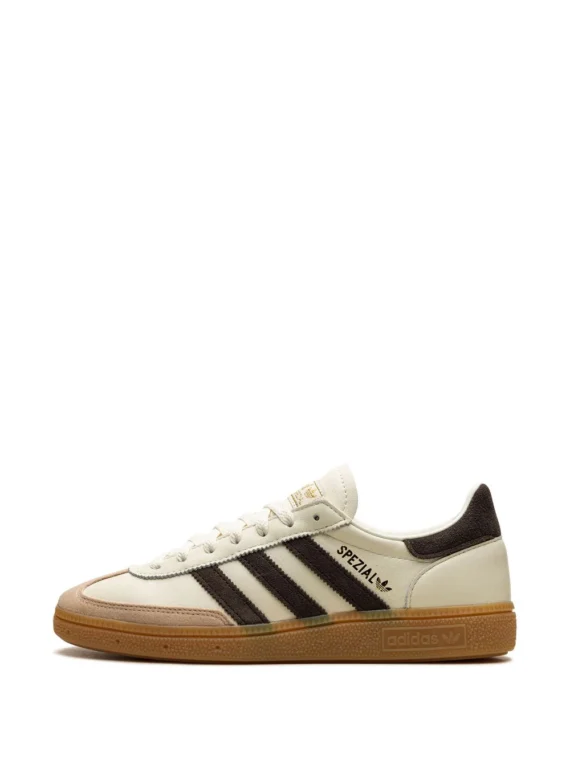 אדידס ספציאל- Adidas Handball Spezial Off White/Dark Brown sneakers